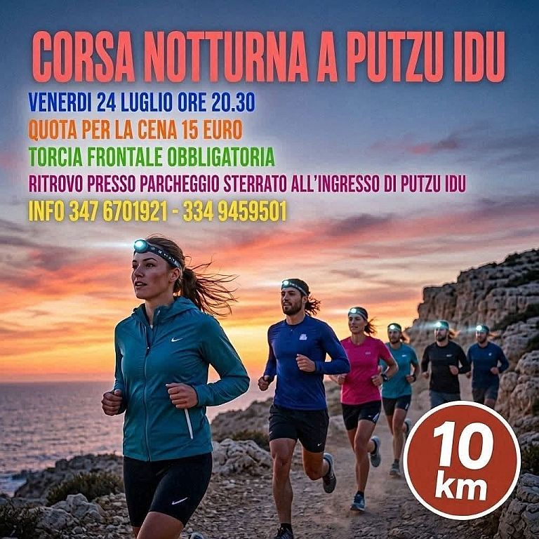 Corsa Notturna a Putzu Idu