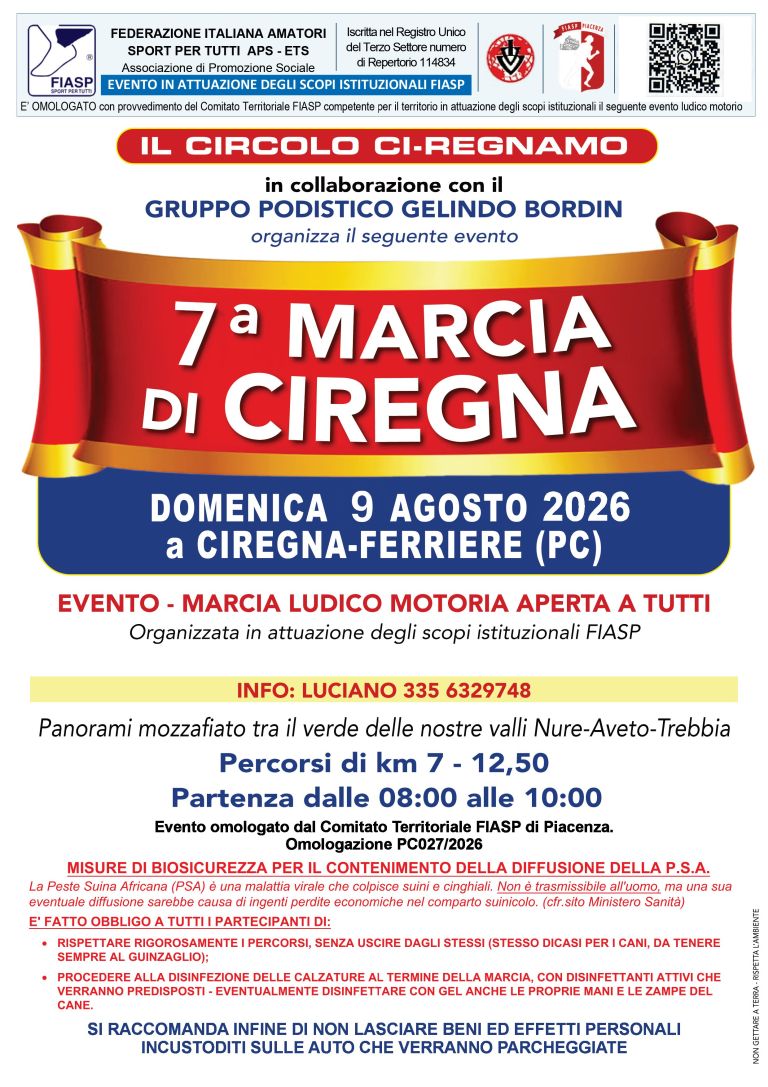 7° Marcia di Ciregna