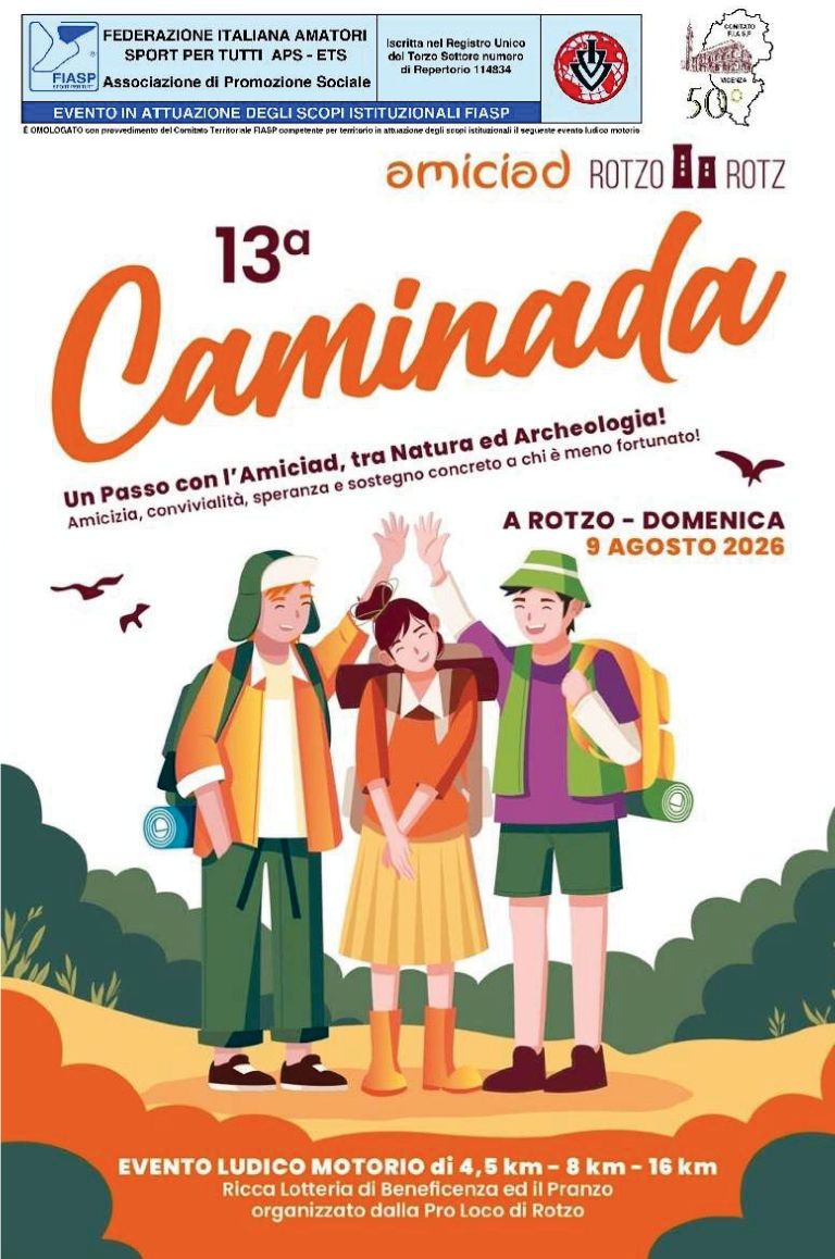13° Caminada Un Passo con Amiciad