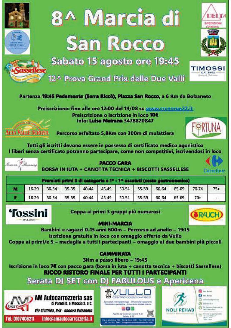 8° Marcia di San Rocco