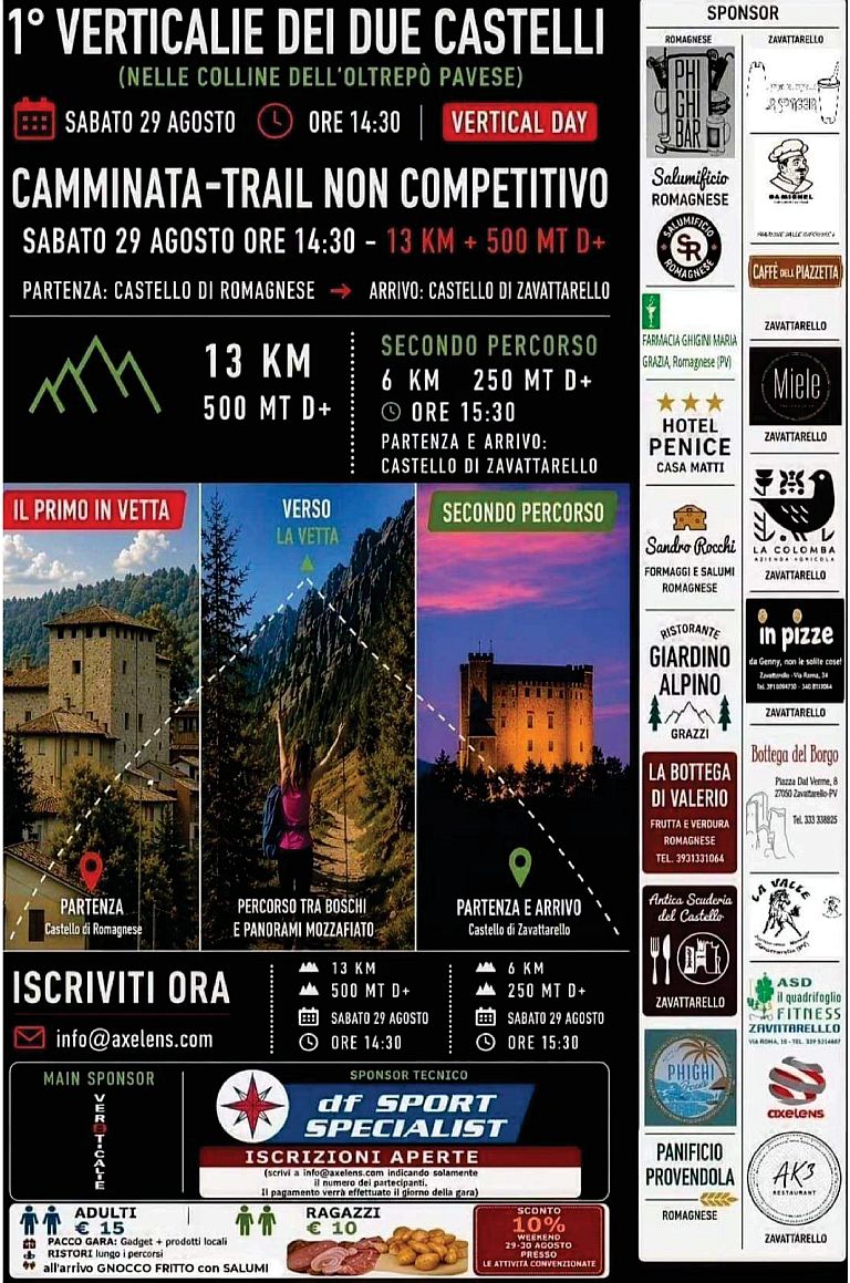 1° Verticalie dei Due Castelli