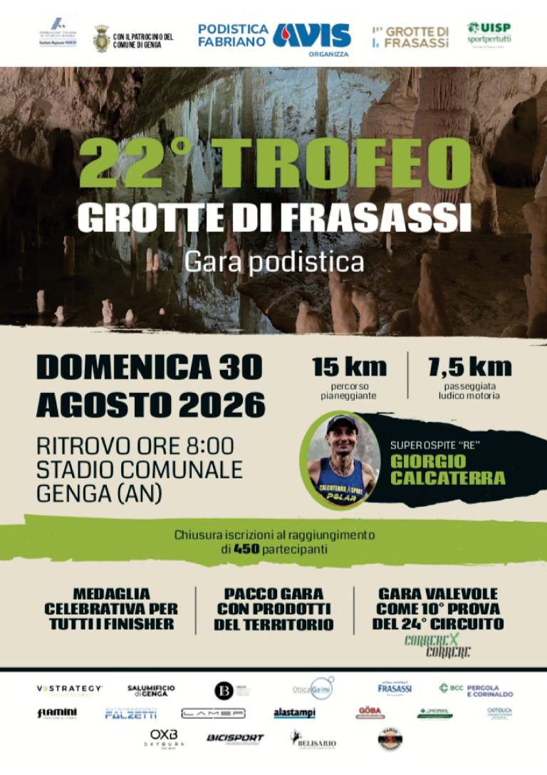22° Trofeo Grotte Frasassi