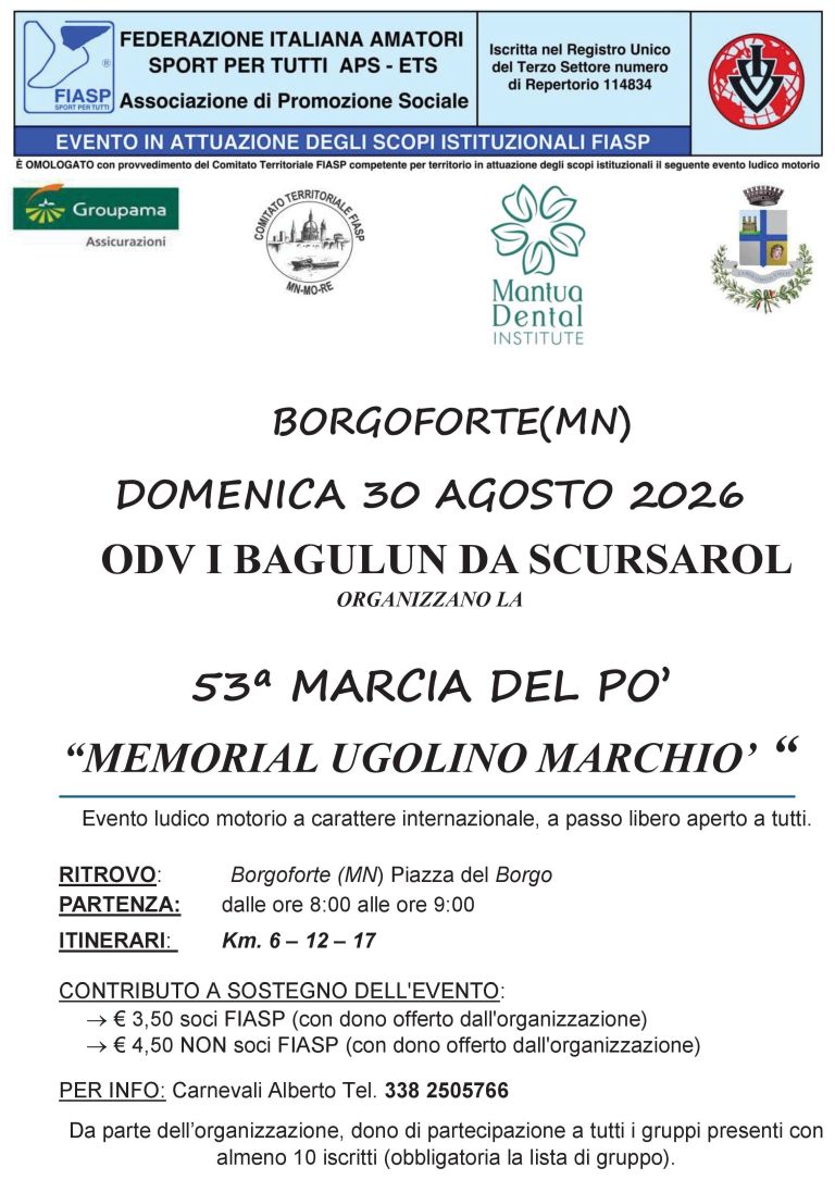 53° Marcia del Po