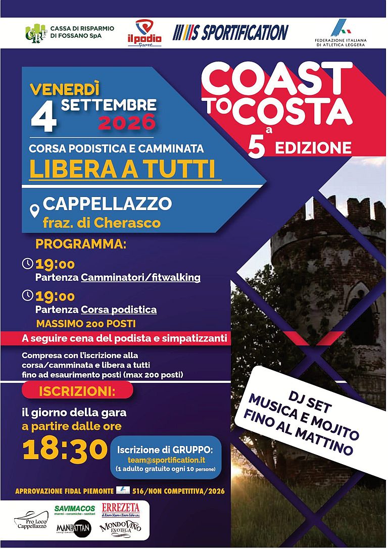 5° Coast to Costa