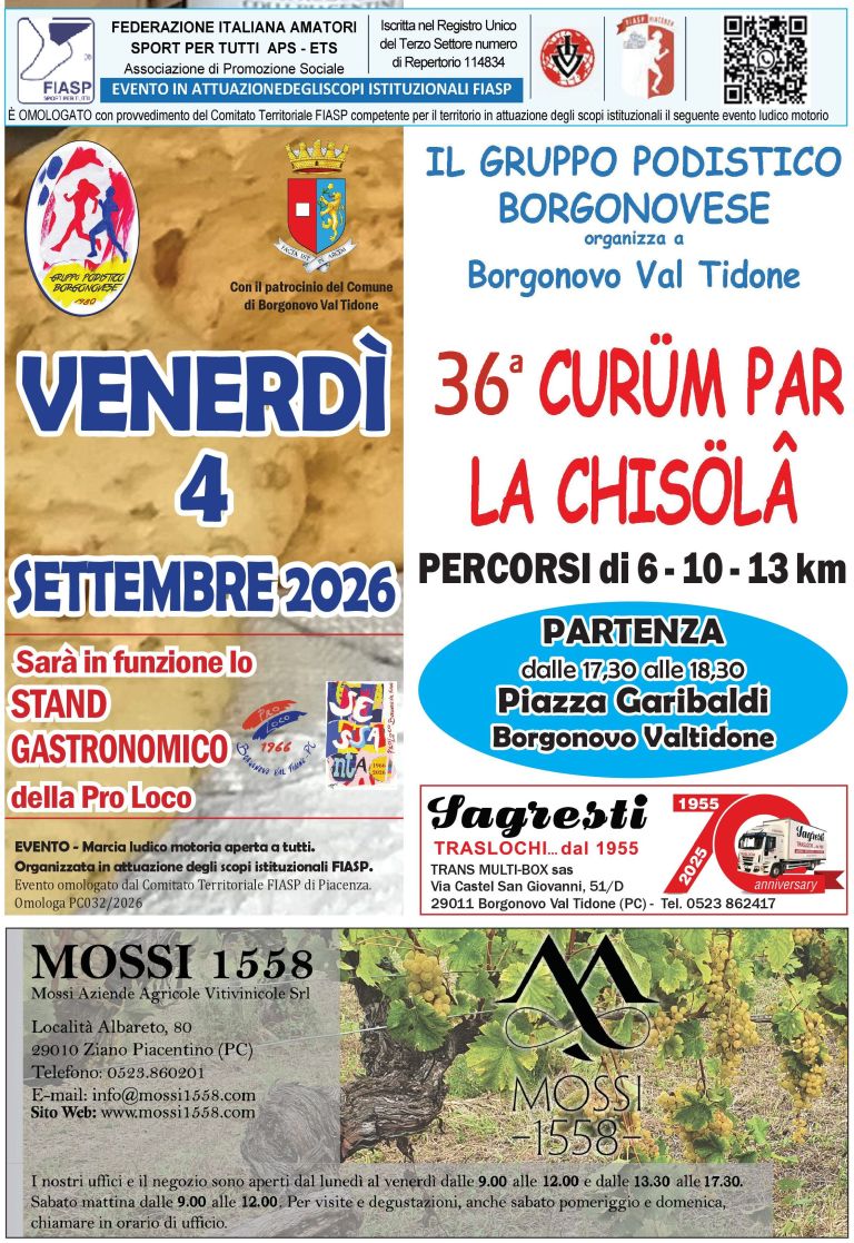 36° Curum par la Chisola