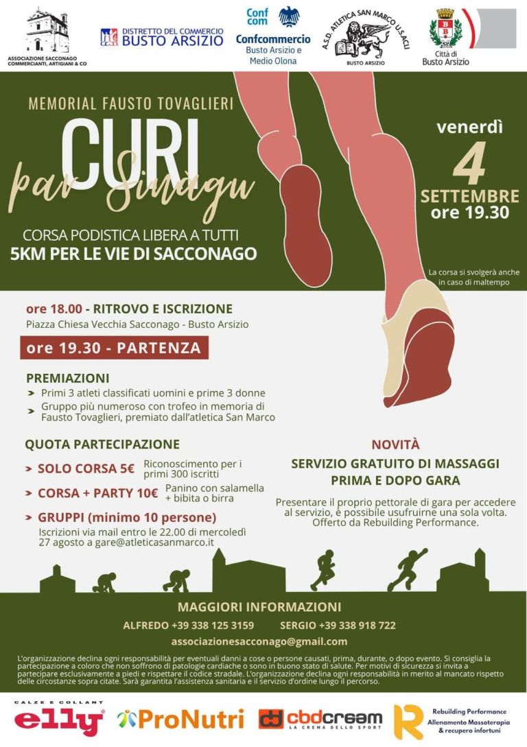 Curi par Sinàgu - Memorial Fausto Tovaglieri