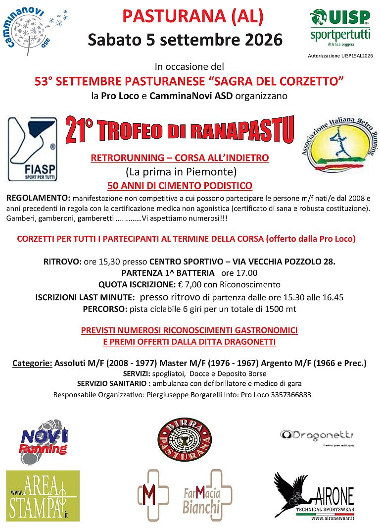 21° Trofeo Ranapastu
