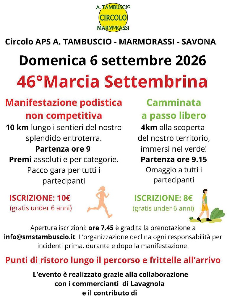 46° Marcia Settembrina