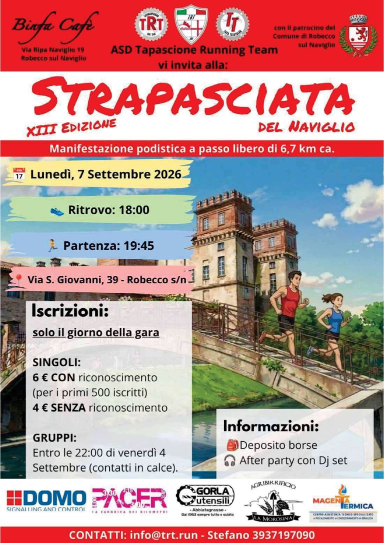 13° Strapasciata del Naviglio
