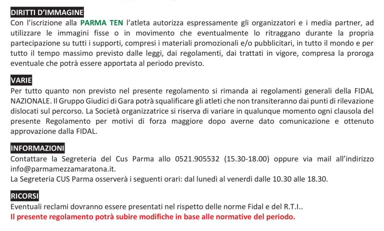 28° Parma Mezza Maratona