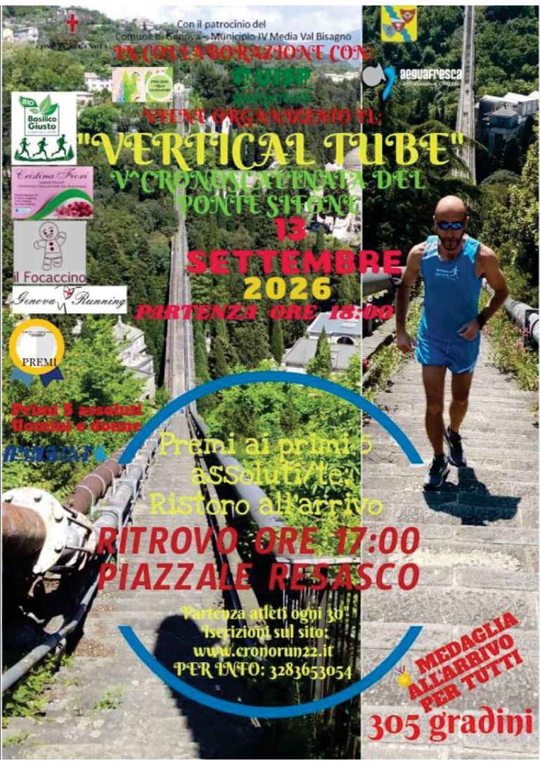5° Vertical Tube - Cronoscalinata del Ponte Sifone