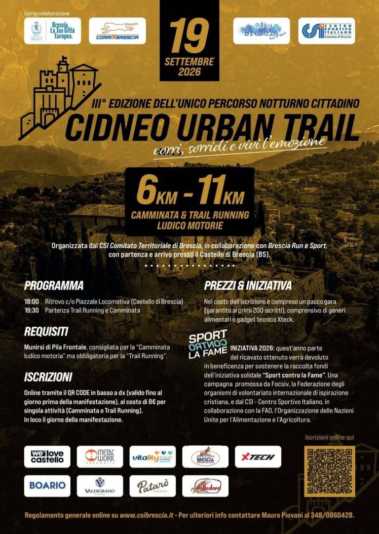 3° Cidneo Urban Trail