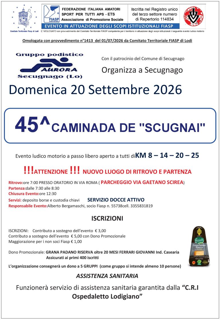 45° Caminada de Scugnai