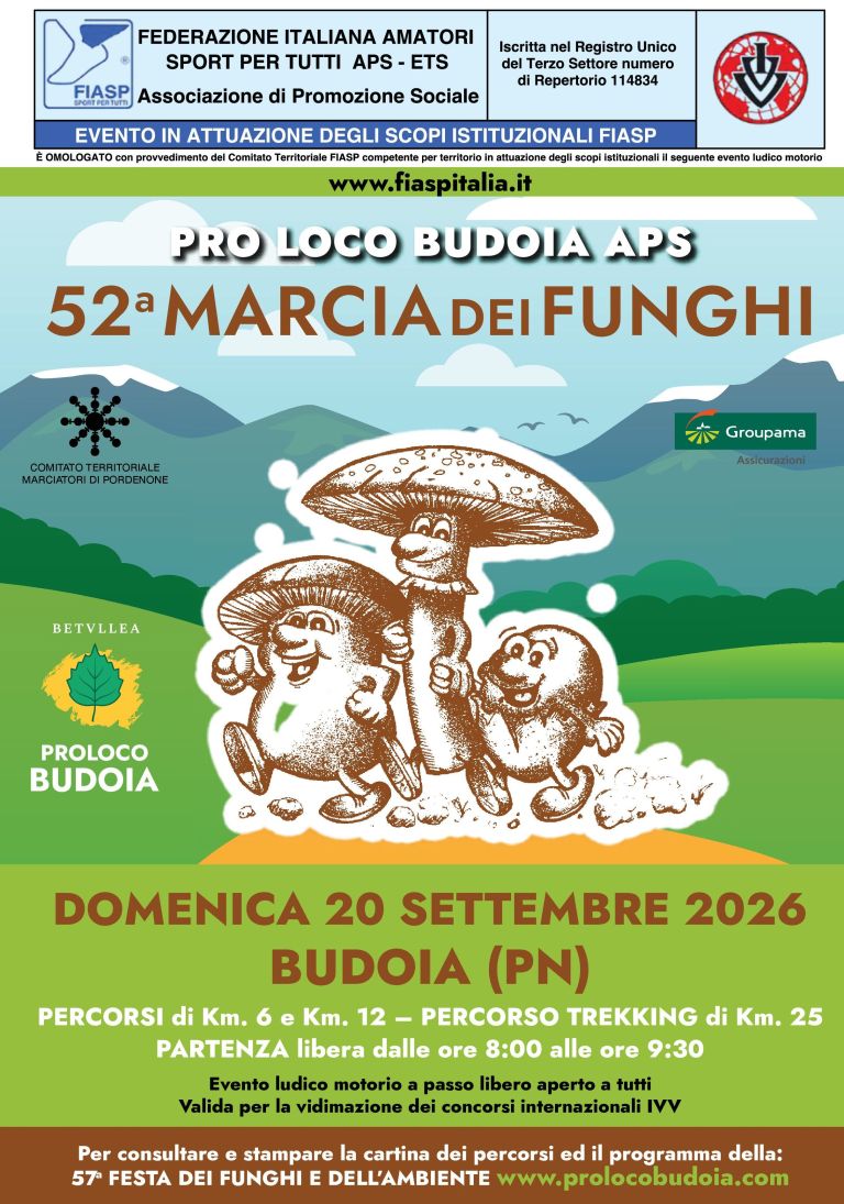 52° Marcia dei Funghi