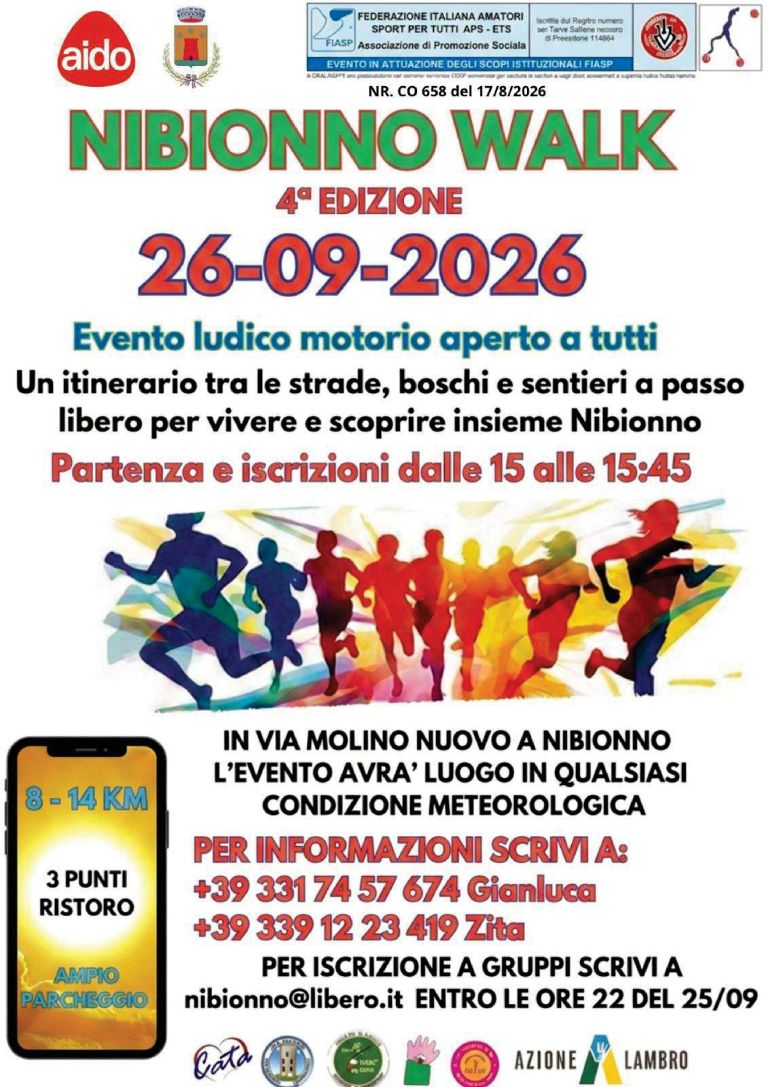 4° Nibionno Walk