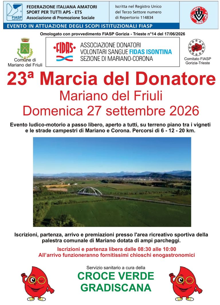 23° Marcia del Donatore