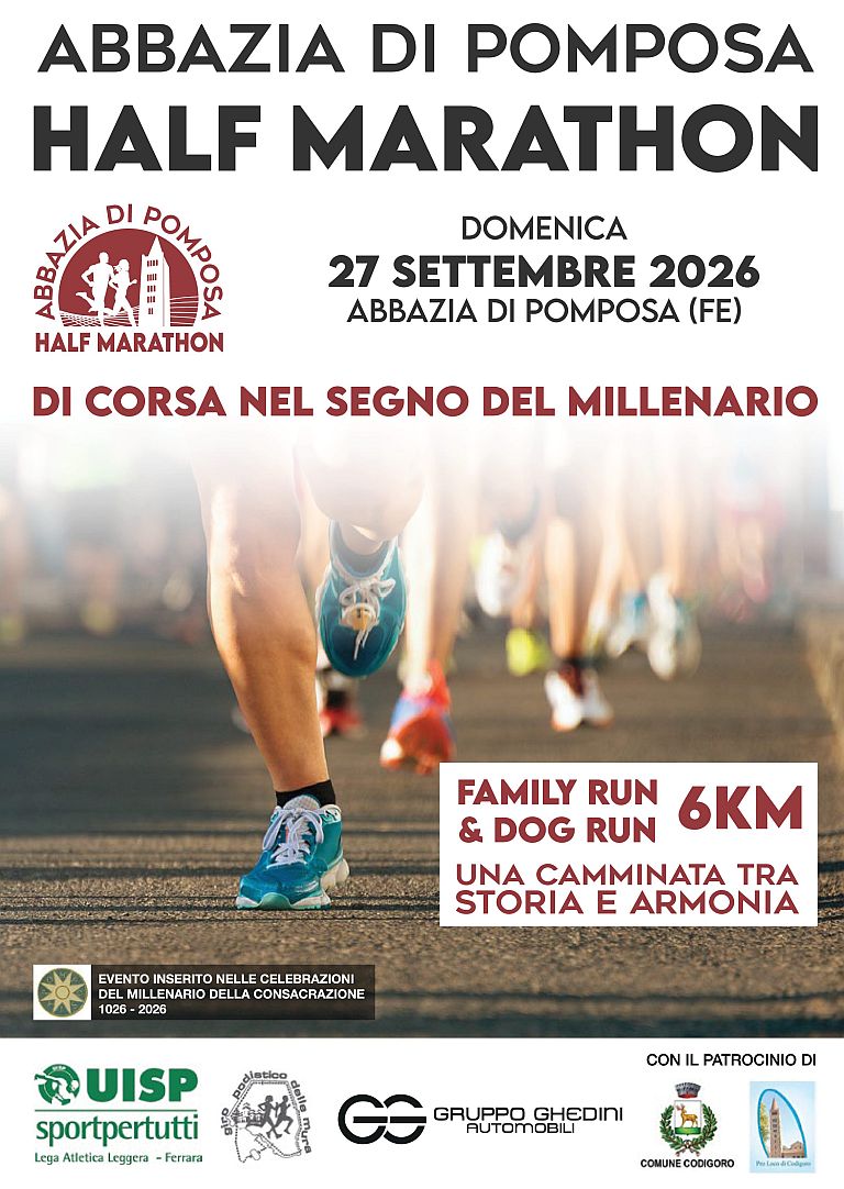 1° Abbazia di Pomposa Half Marathon