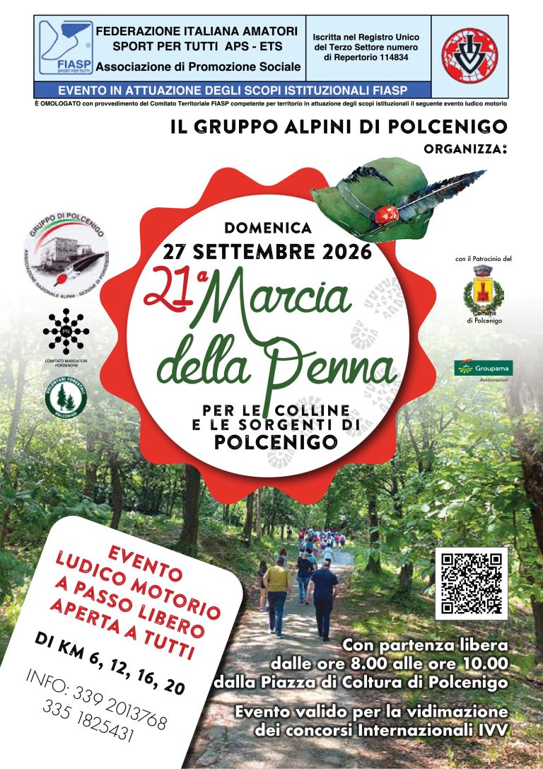 21° Marcia della Penna