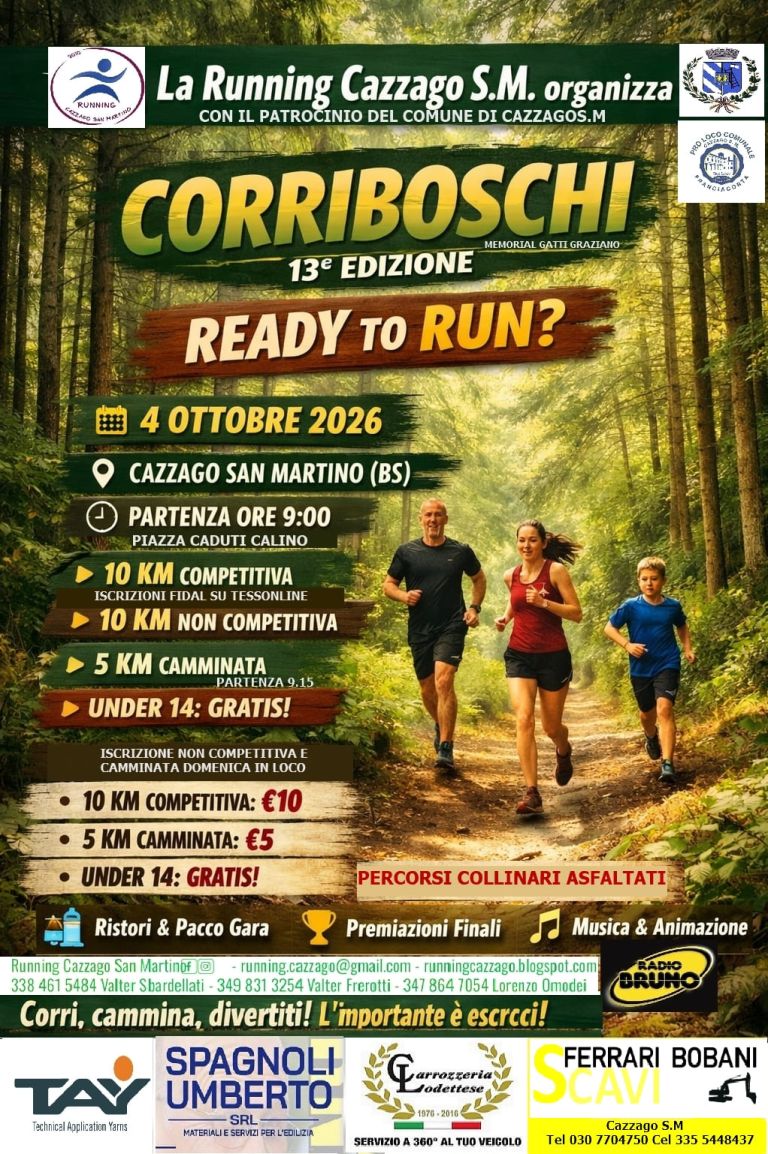 13° CorriBoschi