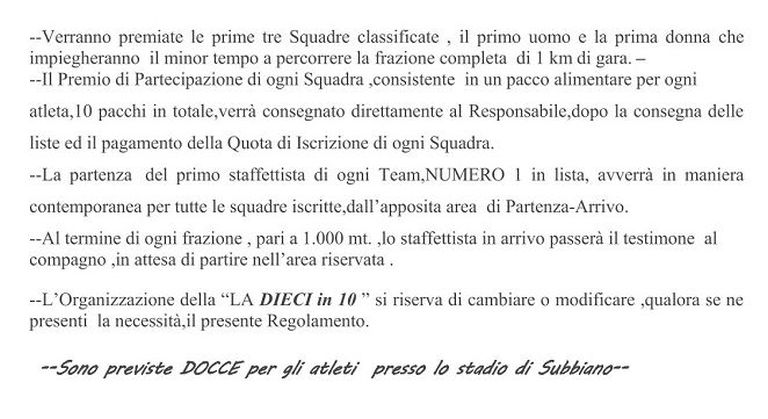 2° La Dicei in 10