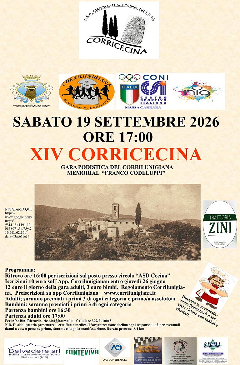 14° CorriCecina