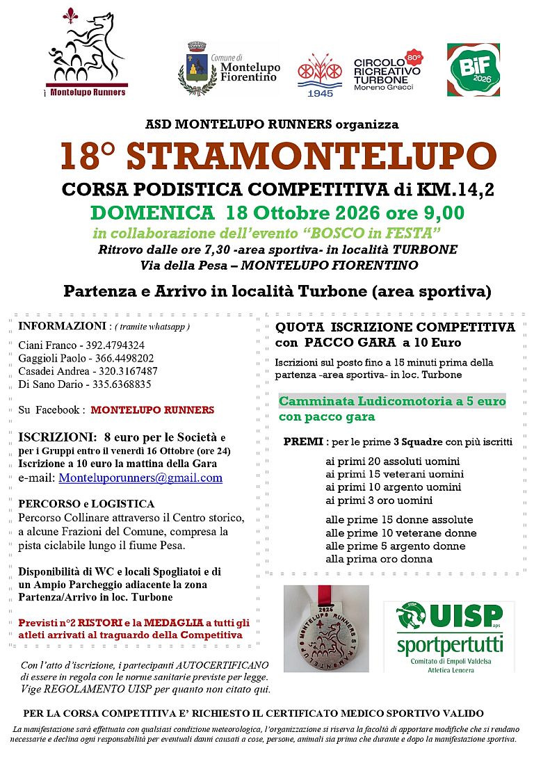 18° StraMontelupo