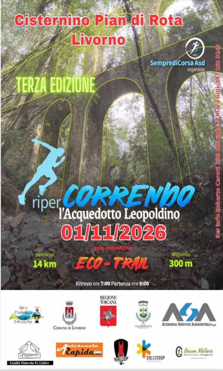 RiperCorrendo l'Acquedotto Leopoldino