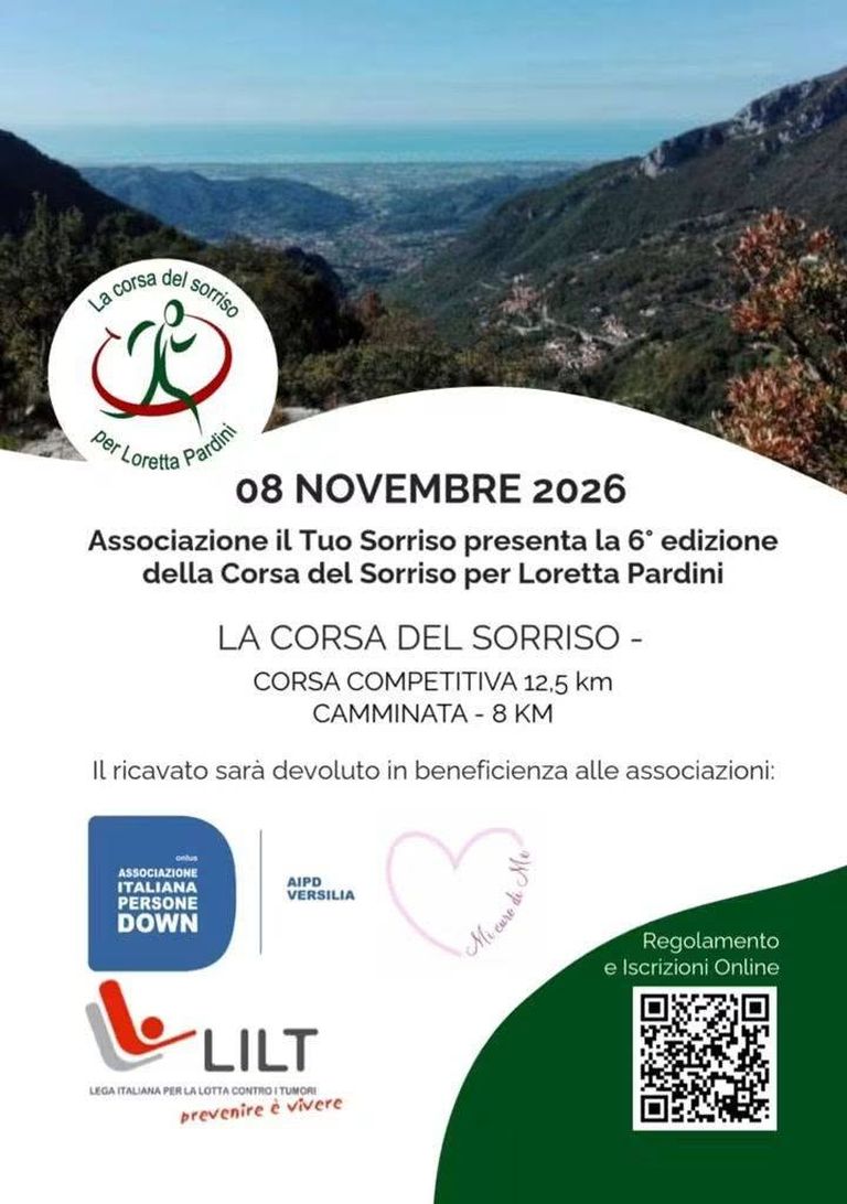 6° La corsa del sorriso - Per Loretta Pardini