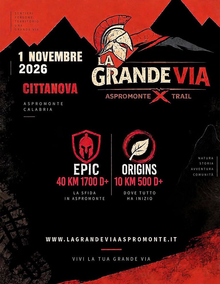 1° La Grande Via dell'Aspromonte