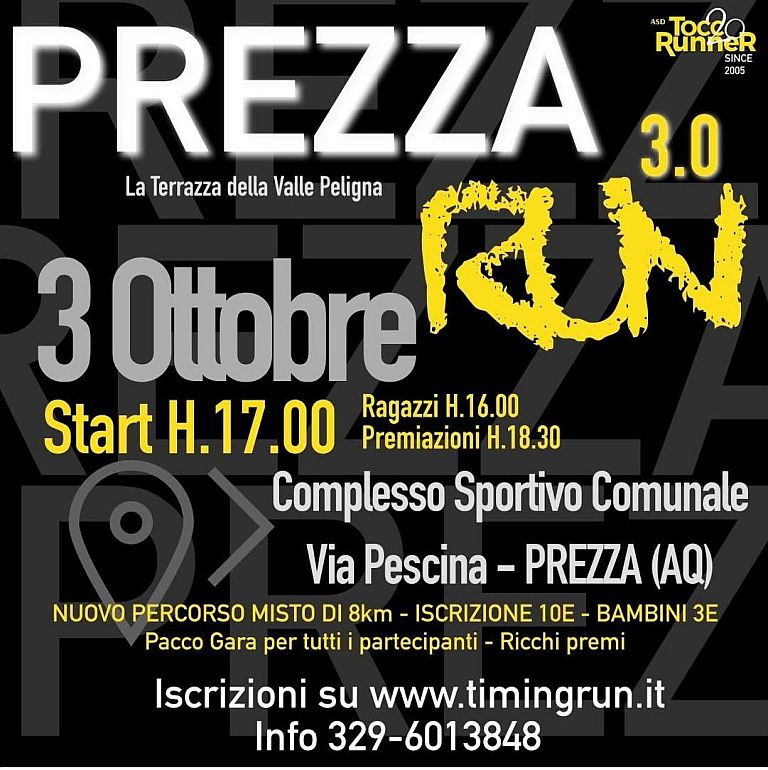 3° Prezza Run