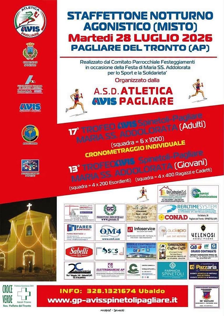 Staffettone Notturno Agonistico