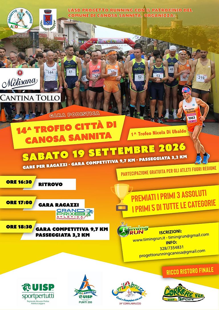 14° Trofeo Città di Canosa Sannita
