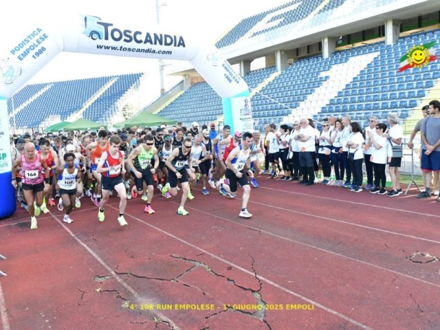 A Empoli Cassi fa tremare il record della 10K