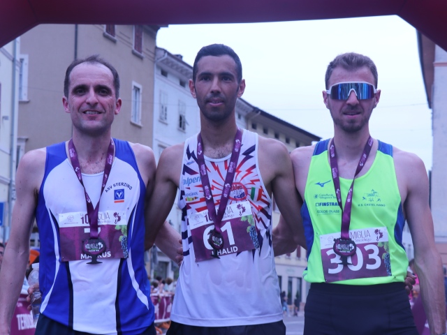 I vincitori della "10 miglia del Teroldego" sono Jbari e Christandl