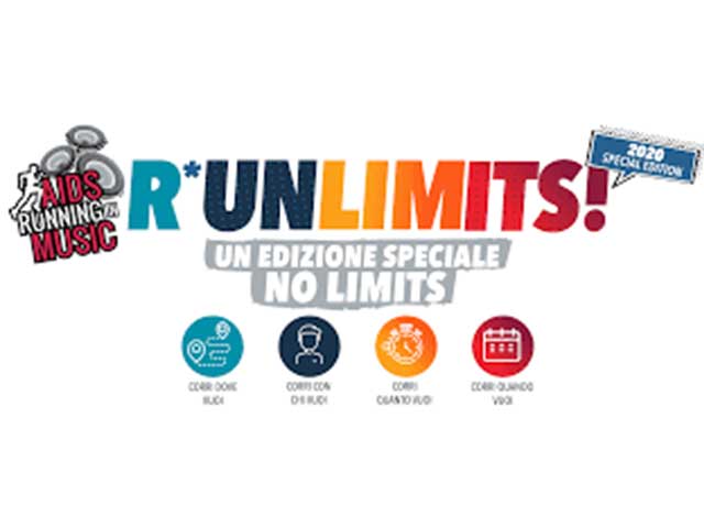 ARIM - AIDS Running in music per l'8a Edizione diventa R*unLimits
