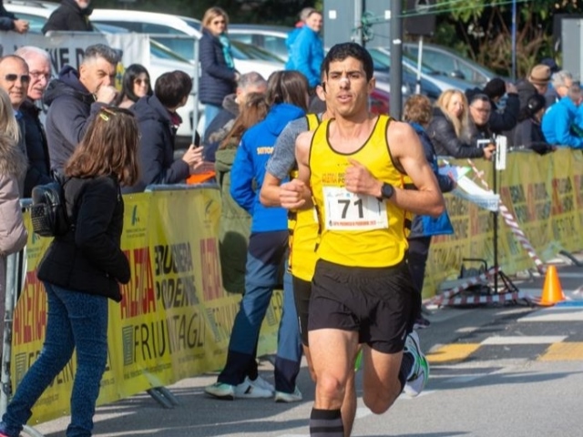 Bamoussa corre con l'Atletica San Biagio