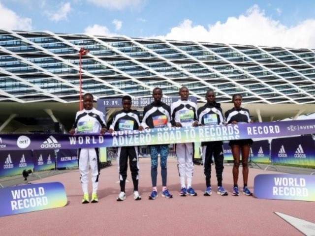 Adidas sceglie RunCzech per organizzare un evento d'élite, 2 i record mondiali