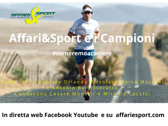 Affari&Sport e i Campioni - Un successo la trasmissione social