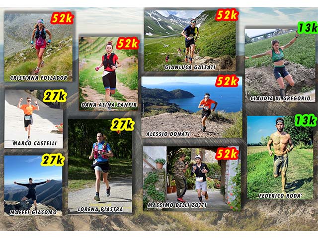 Alpe della Luna Trail, grandi nomi