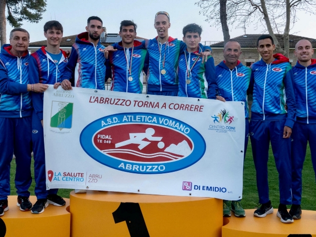 Prato chiama, l’Atletica Vomano risponde: ennesima sfida per il podio nazionale ai Tricolori di Società FIDAL