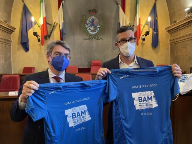 Presentata la 20^ Gruppo Bossoni Brescia Art Marathon che dà il via alle maratone primaverili