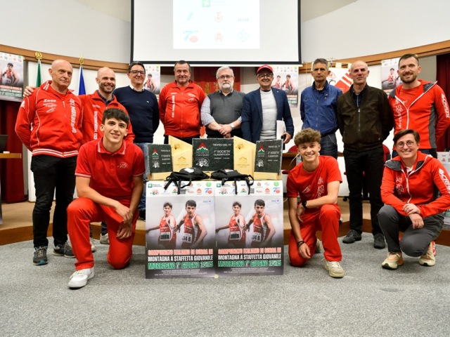 Presentato il Trofeo del 70° di Fondazione - Campionato Italiano di corsa in montagna a staffetta giovanile
