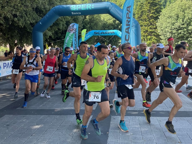 Organizzazione di livello a Caposele (AV) per i Campionati Nazionali UISP di trail running 