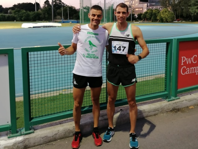 Pista biancoverde, rientro a ritmo elevato