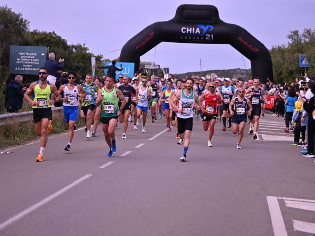 Chia21: pronostici rispettati alla mezza maratona dell’evento di FollowYourPassion