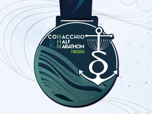 La Croce del Delta ancora simbolo della Comacchio Half Marathon