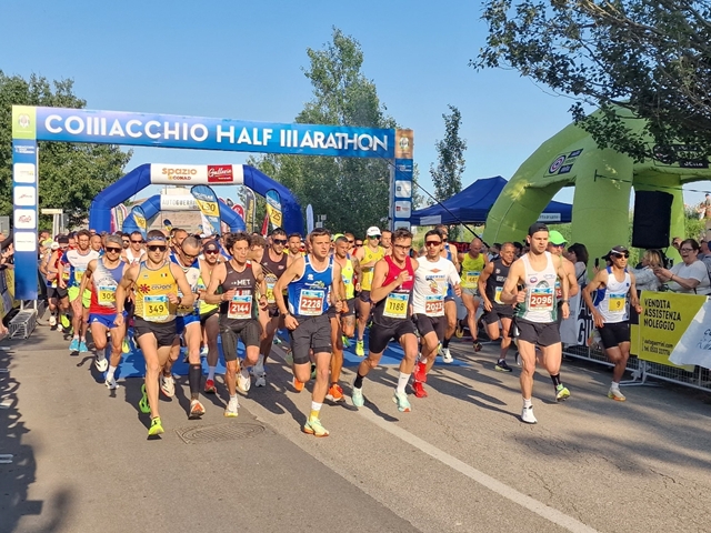 Comacchio Half Marathon 2025, numeri da record in una cornice da sogno 