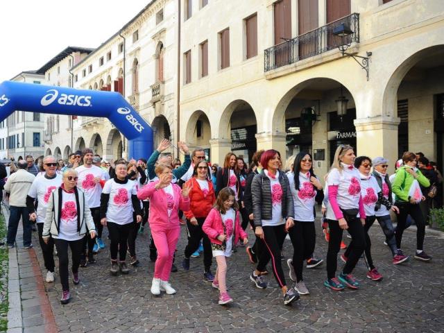 Conegliano Run in Rosa, festa di corsa per 1.100  