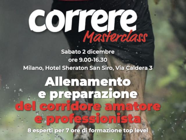 Convegno tecnico di Correre: Masterclass 2023