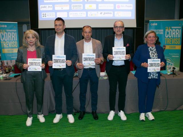 Corritreviso, uno spettacolo tinto d'azzurro